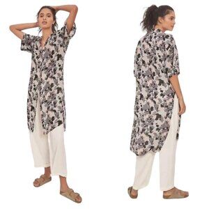 ANTHROPOLOGIE Maeve Rita Printed Tunic Top - Size Small